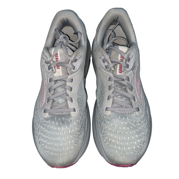 Brooks Adrenaline GTS 24 Women's Gray and Pink Athletic Shoes Size 9.5 Wide - Picture 12 of 16